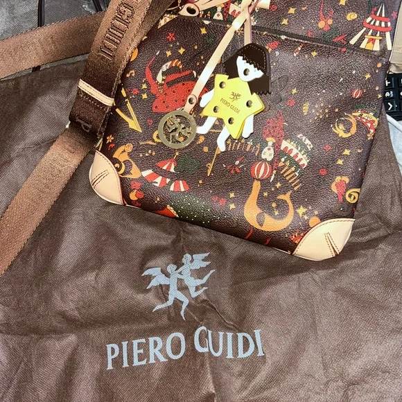 PIERO GUIDI Magic Circus crossbody bag  iconic colorful circus - Picture 2 of 5